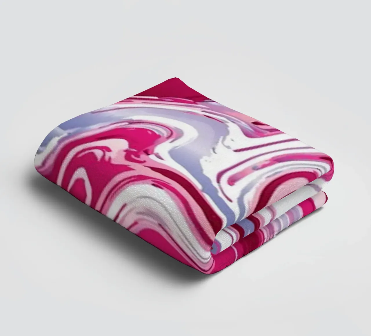 Retro Psychedelia | Fluid LOVE Abstract Print towel by NorwesClub