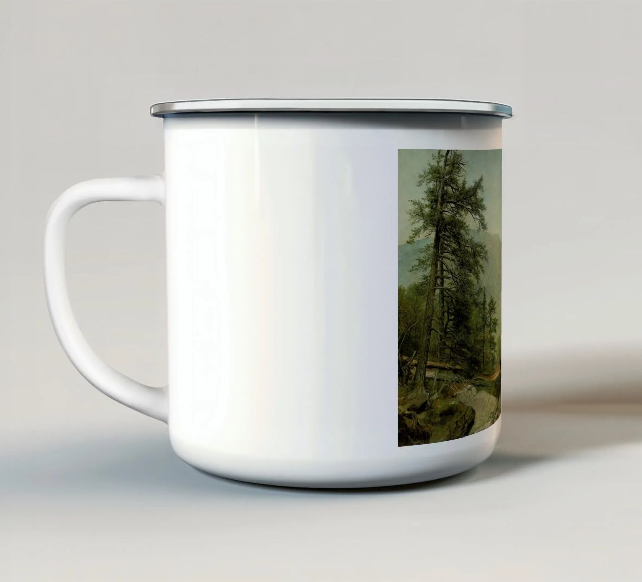 The Divide tazza in smalto da Jason Brueck