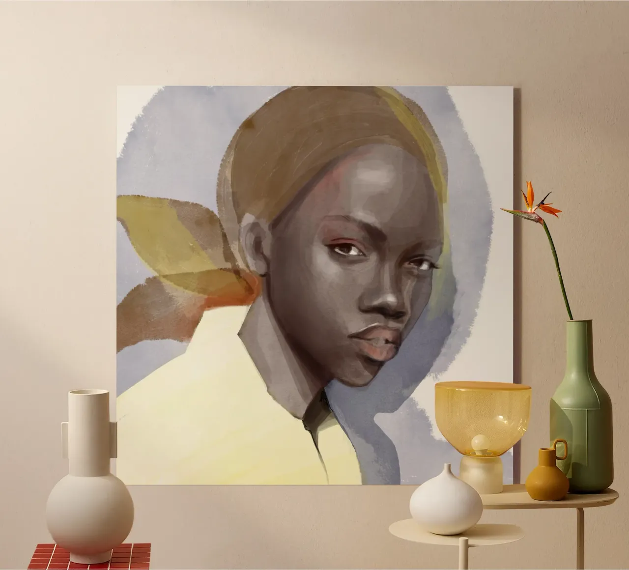 Anouk Acryl-Glas von Anja Karboul