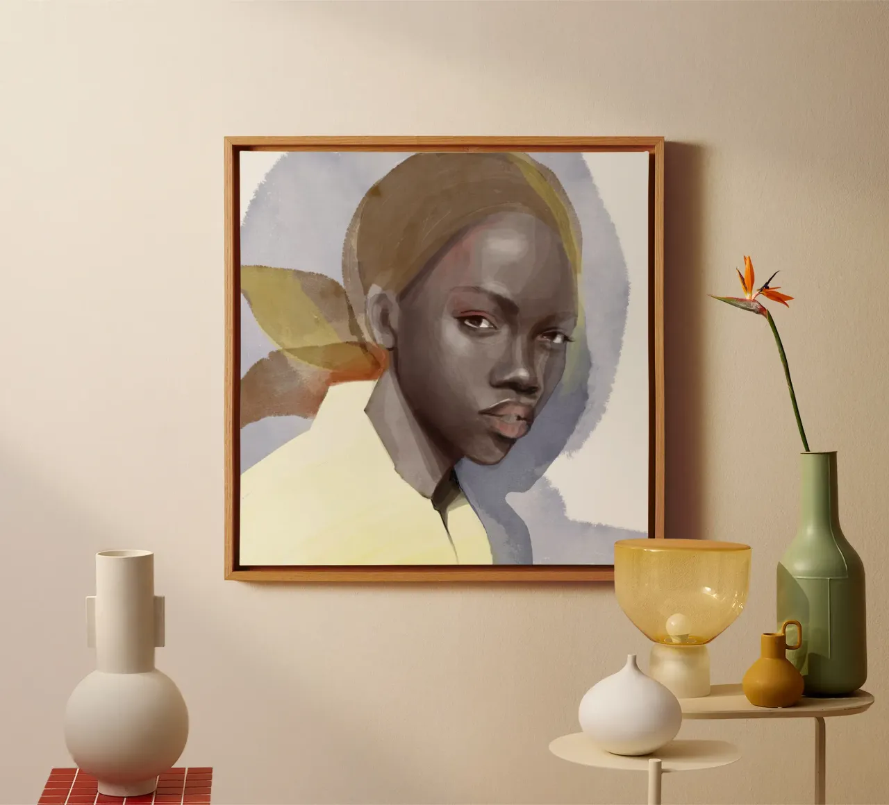 Anouk canvas met Baklijst van Anja Karboul