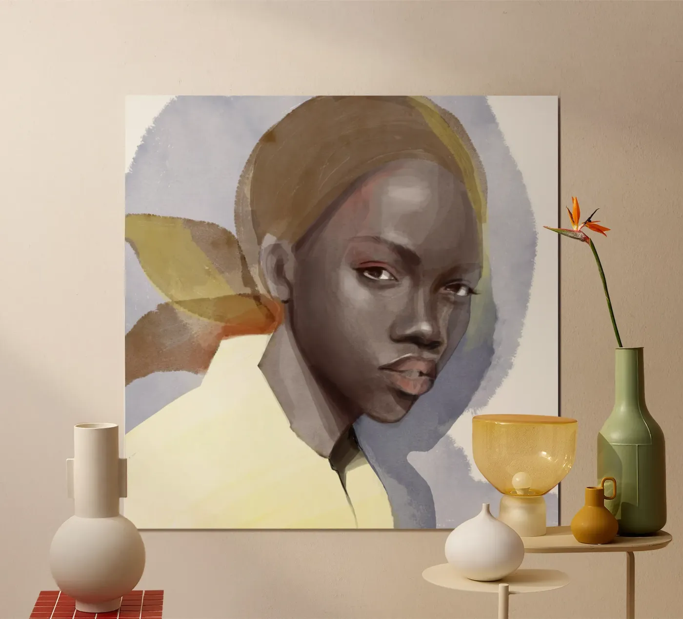 Anouk poster by Anja Karboul