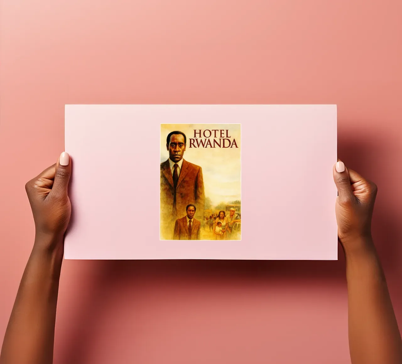 hotel rwanda repainting imagination sticker sheet by SIQAYA