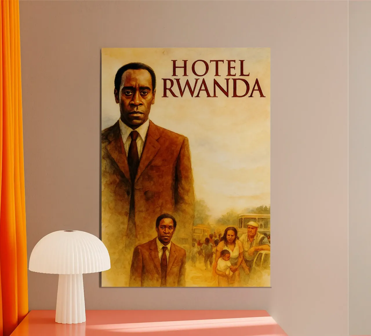 hotel rwanda repainting imagination hahnemühle by SIQAYA
