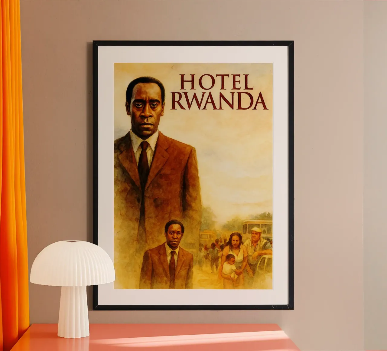 hotel rwanda repainting imagination hahnemühle by SIQAYA