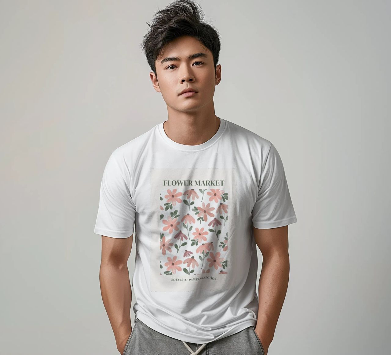 Retro Psychedelia | Fluid Affection Print camiseta de NorwesClub