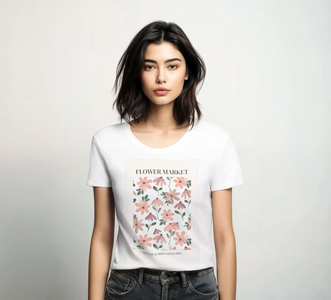Retro Psychedelia | Fluid Affection Print camiseta de mujer de NorwesClub