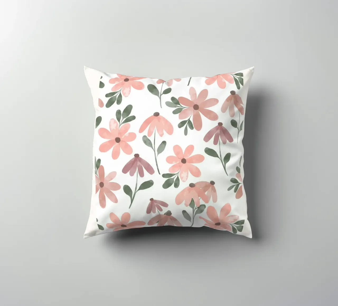 Retro Psychedelia | Fluid Affection Print decorative cushion by NorwesClub