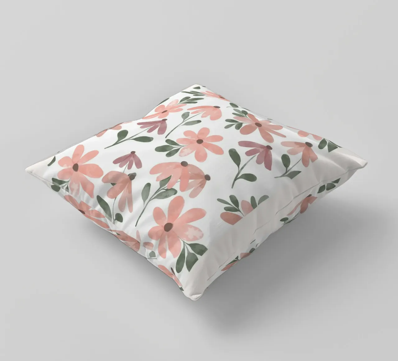 Retro Psychedelia | Fluid Affection Print decorative cushion by NorwesClub