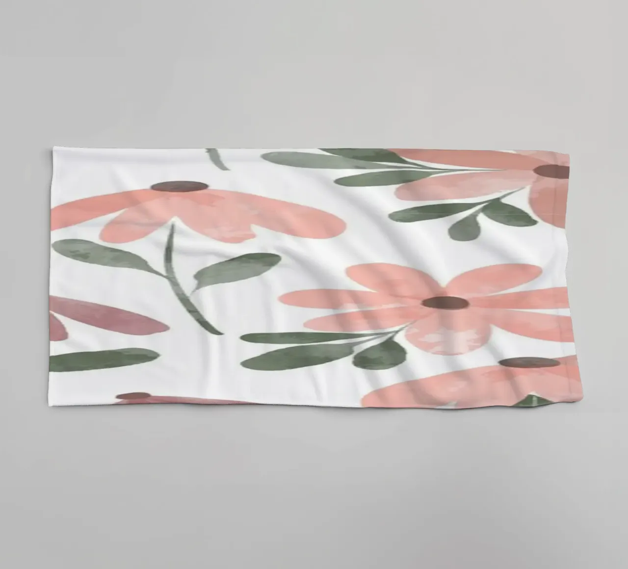 Retro Psychedelia | Fluid Affection Print towel by NorwesClub