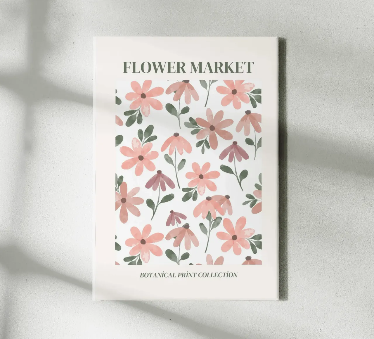 Retro Psychedelia | Fluid Affection Print canvas by NorwesClub