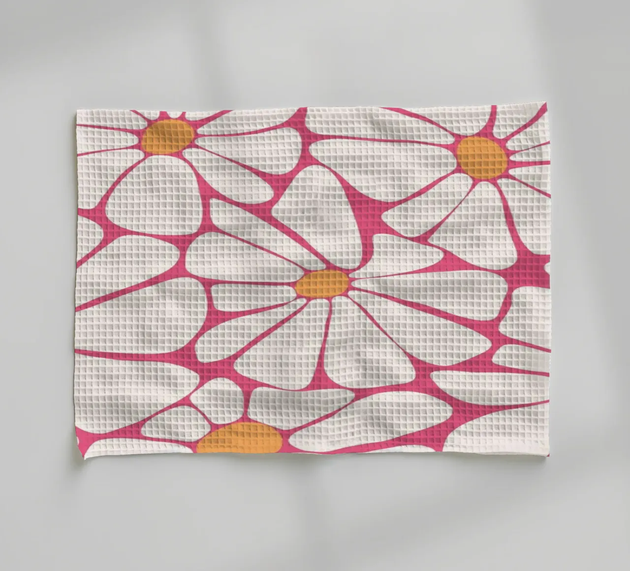Botanical Print Art | Mercado de flores Pattern Print paño de cocina de NorwesClub