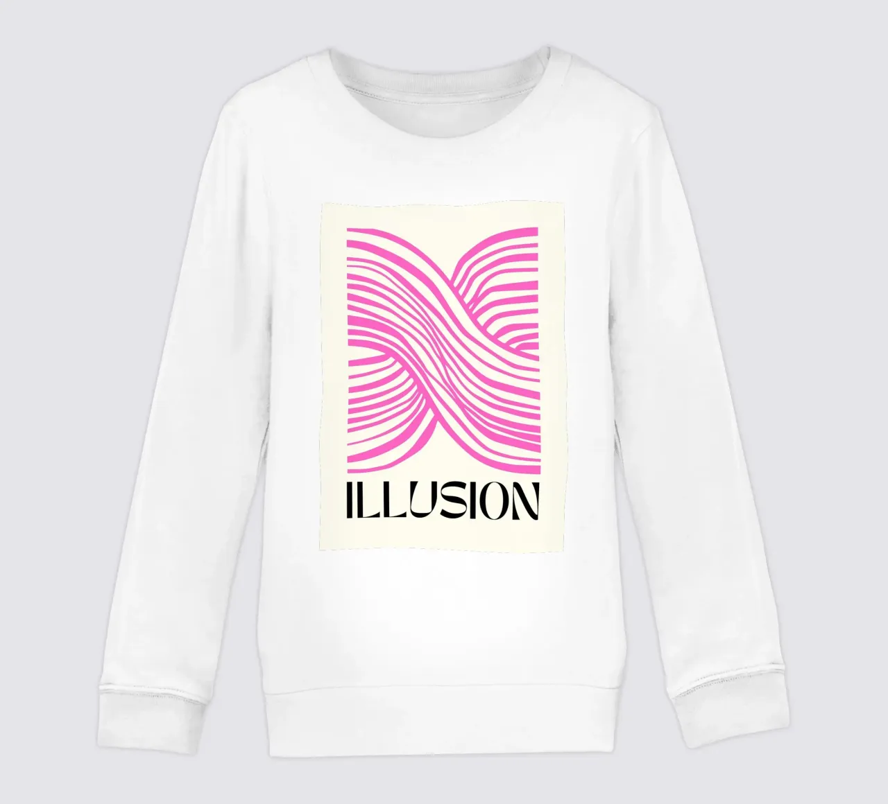 Botros Zaki Illusion - Impresión gráfica abstracta sudadera para niño de NorwesClub