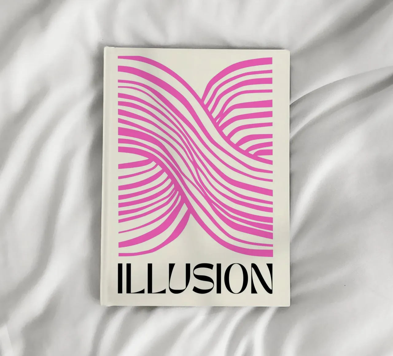 Botros Zaki Illusion - Abstract Graphic Print notebook by NorwesClub