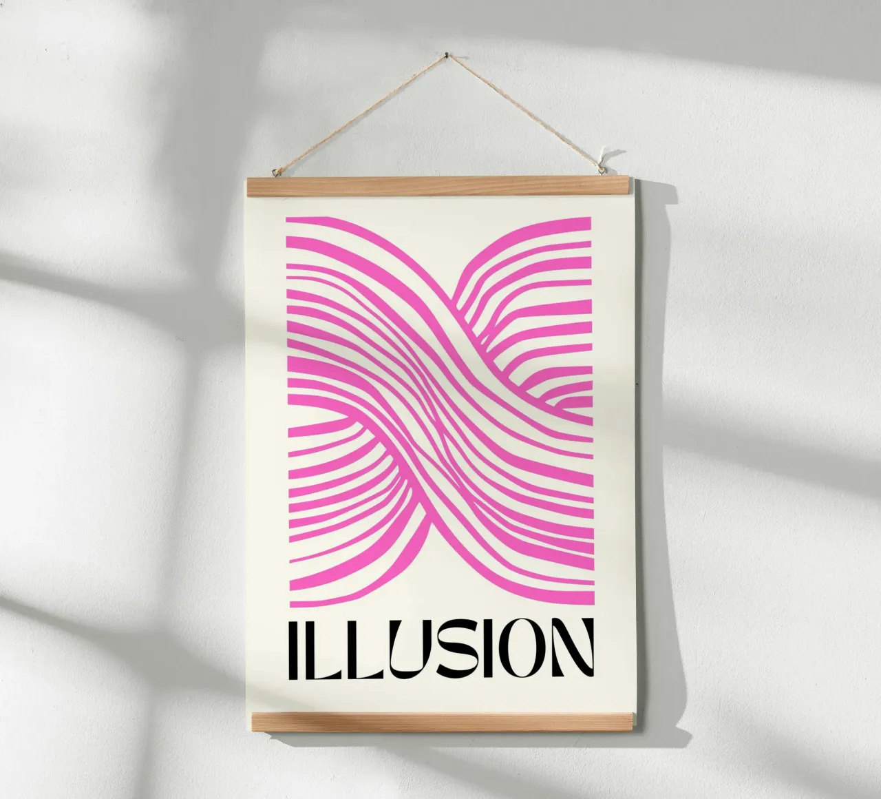 Botros Zaki Illusion - Impression graphique abstraite poster de NorwesClub