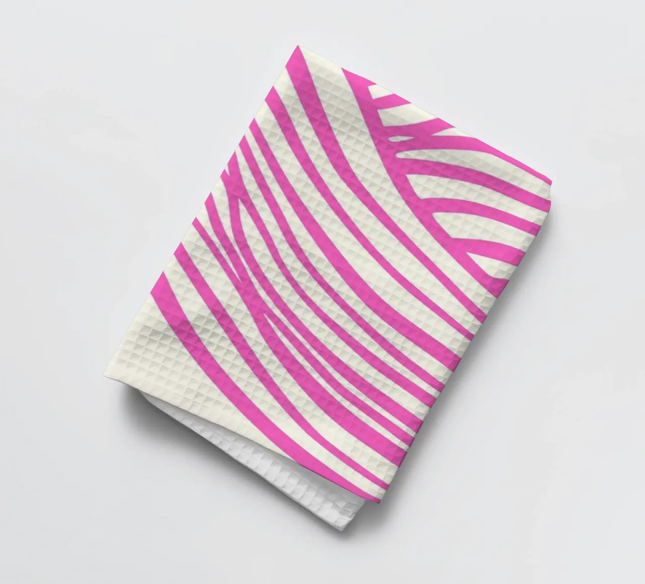 Botros Zaki Illusion - Impression graphique abstraite torchon de NorwesClub