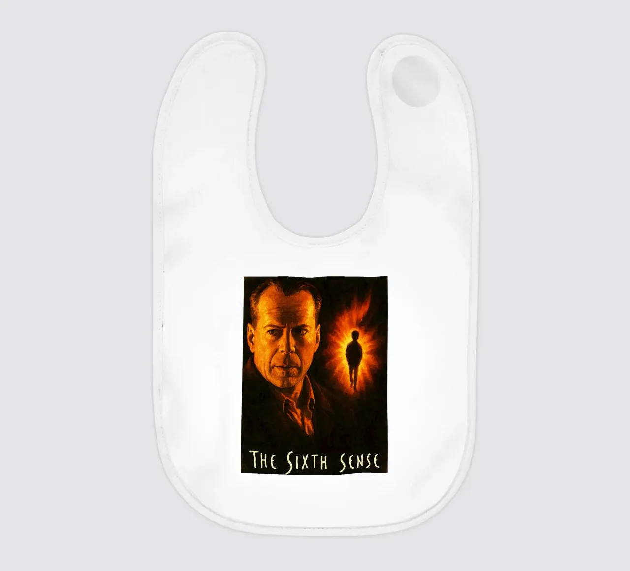 the sixth sense repainting imagination baby bib by SIQAYA