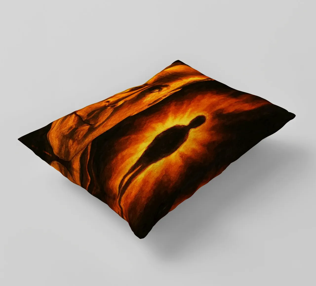 the sixth sense repainting imagination decorative cushion by SIQAYA