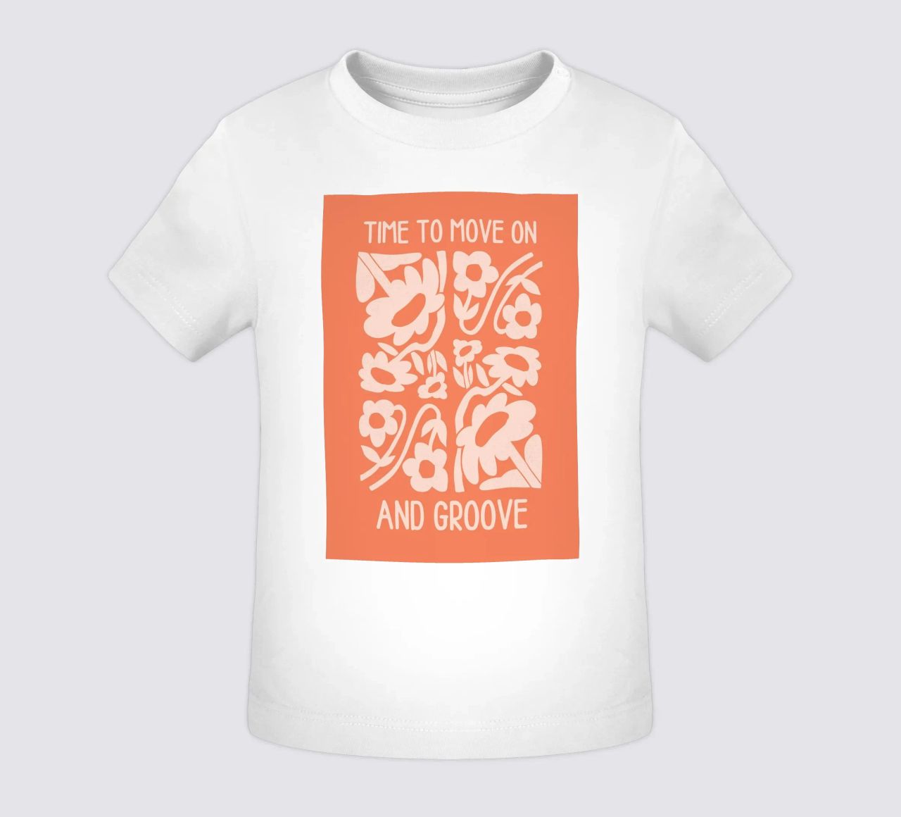 Positive Vibes Art | Time To Move On Stampa maglietta neonato da NorwesClub