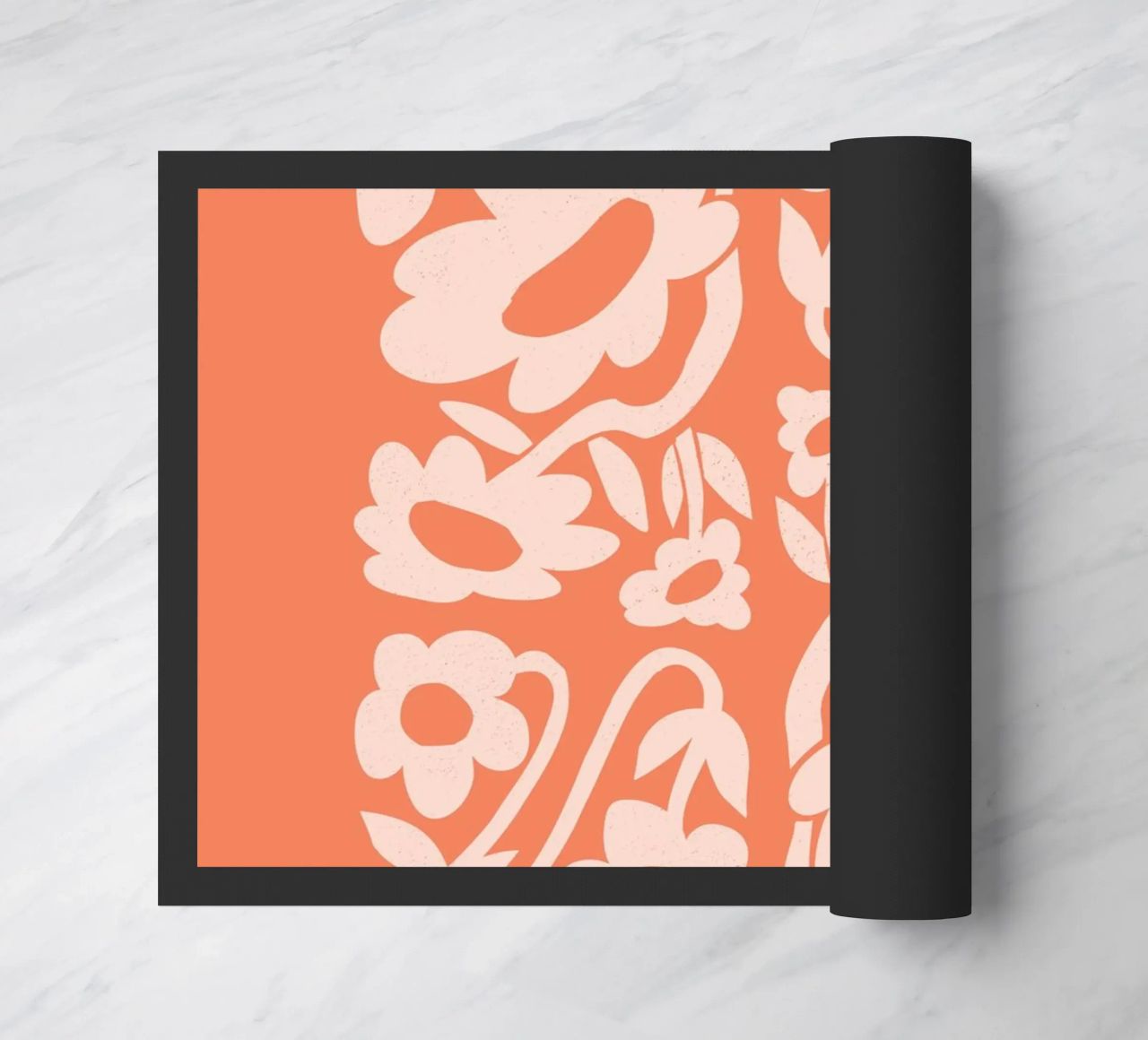 Positive Vibes Art | Time To Move On Print doormat by NorwesClub
