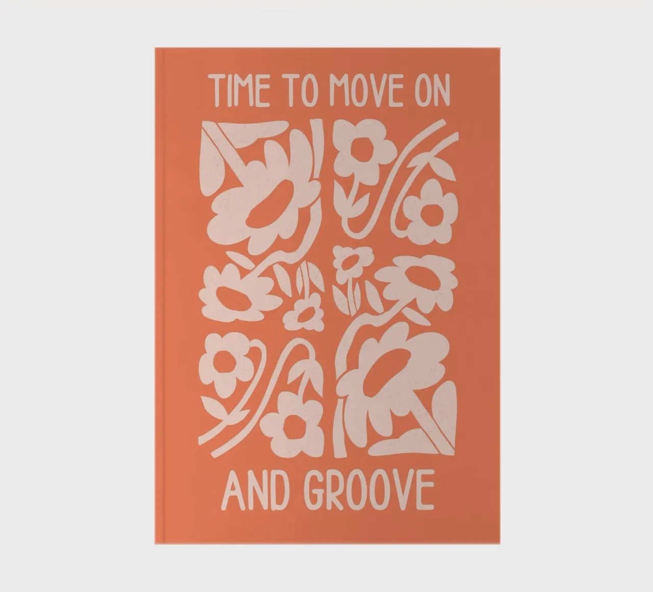 Positive Vibes Art | Time To Move On Stampa diario da NorwesClub