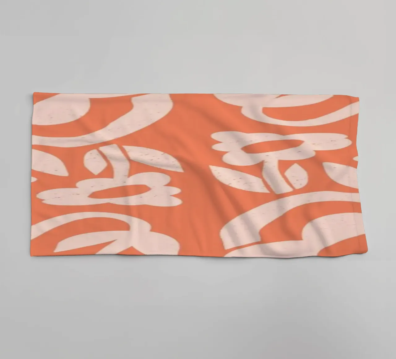 Positive Vibes Art | Time To Move On Print serviette de bain de NorwesClub
