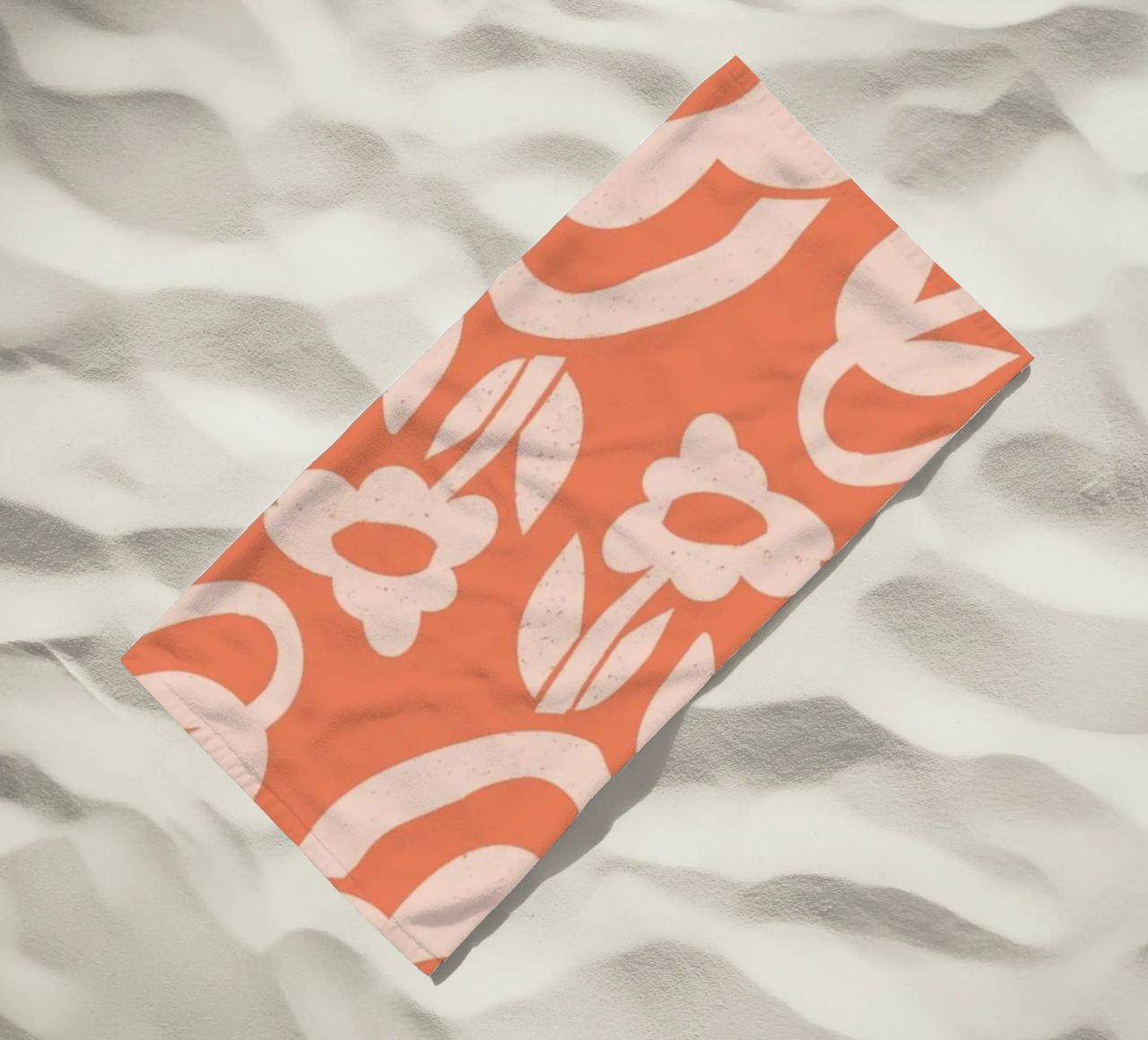 Positive Vibes Art | Time To Move On Print beach towel by NorwesClub