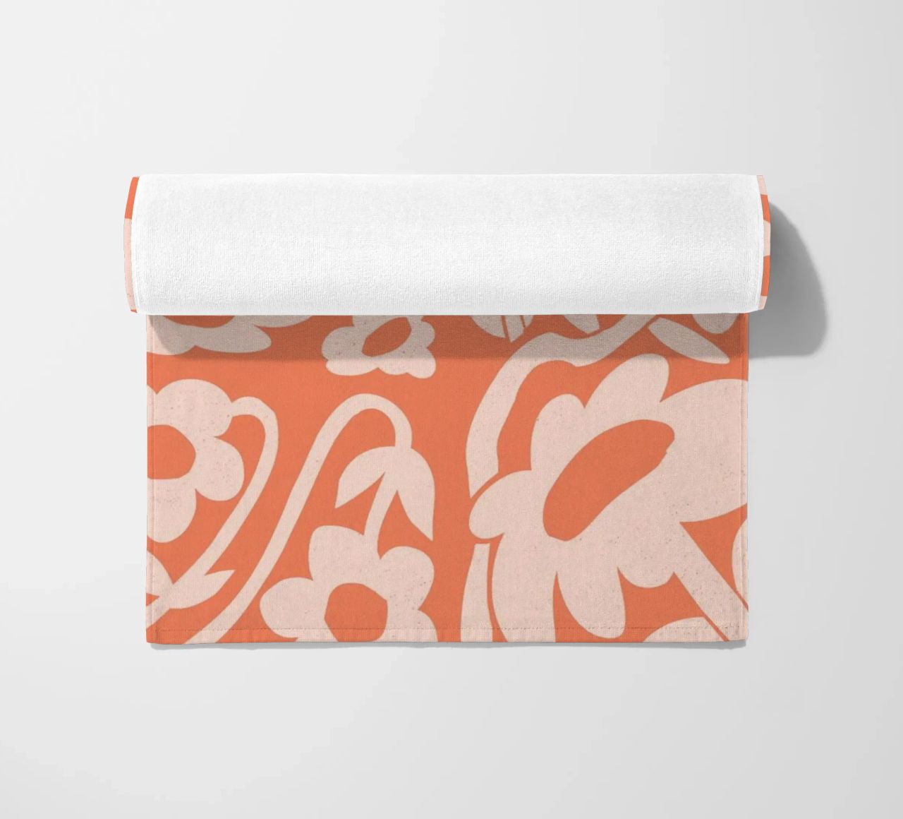 Positive Vibes Art | Time To Move On Print beach towel by NorwesClub