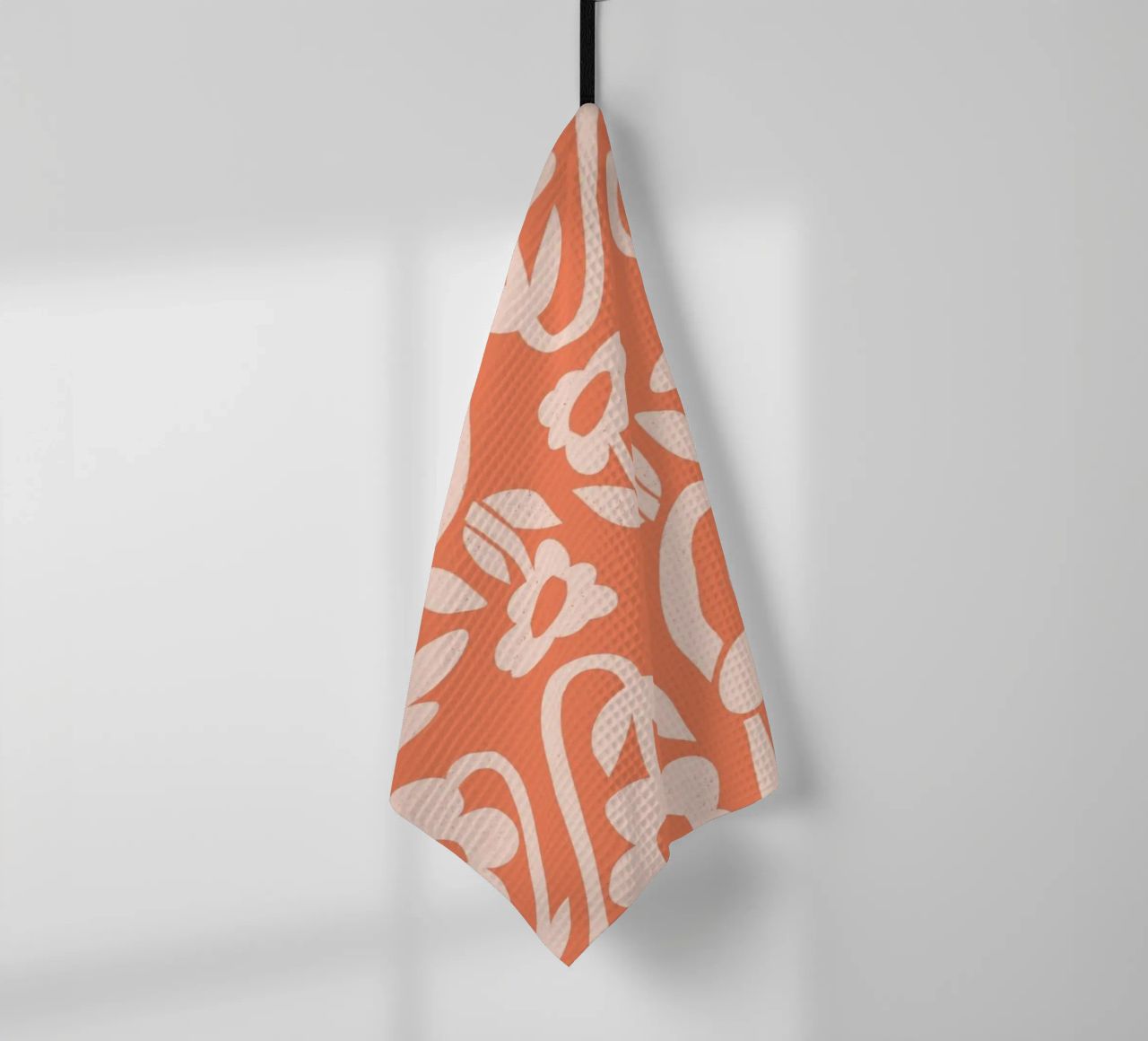 Positive Vibes Art | Time To Move On Print tea towel by NorwesClub