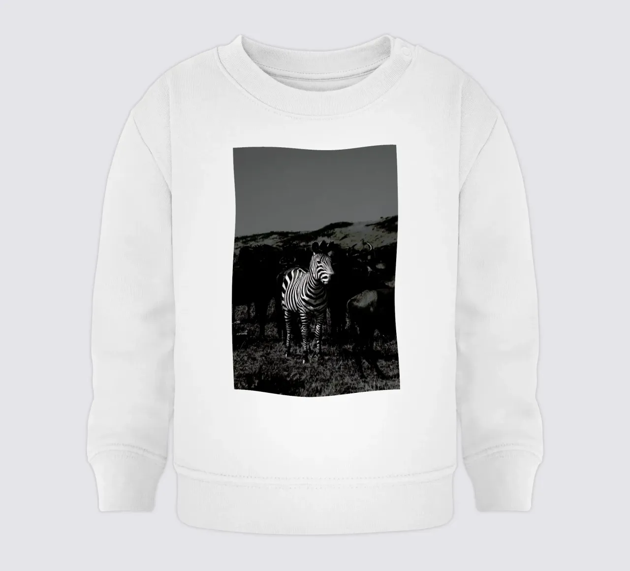 Stand Out felpa neonato da Natural Kingdom