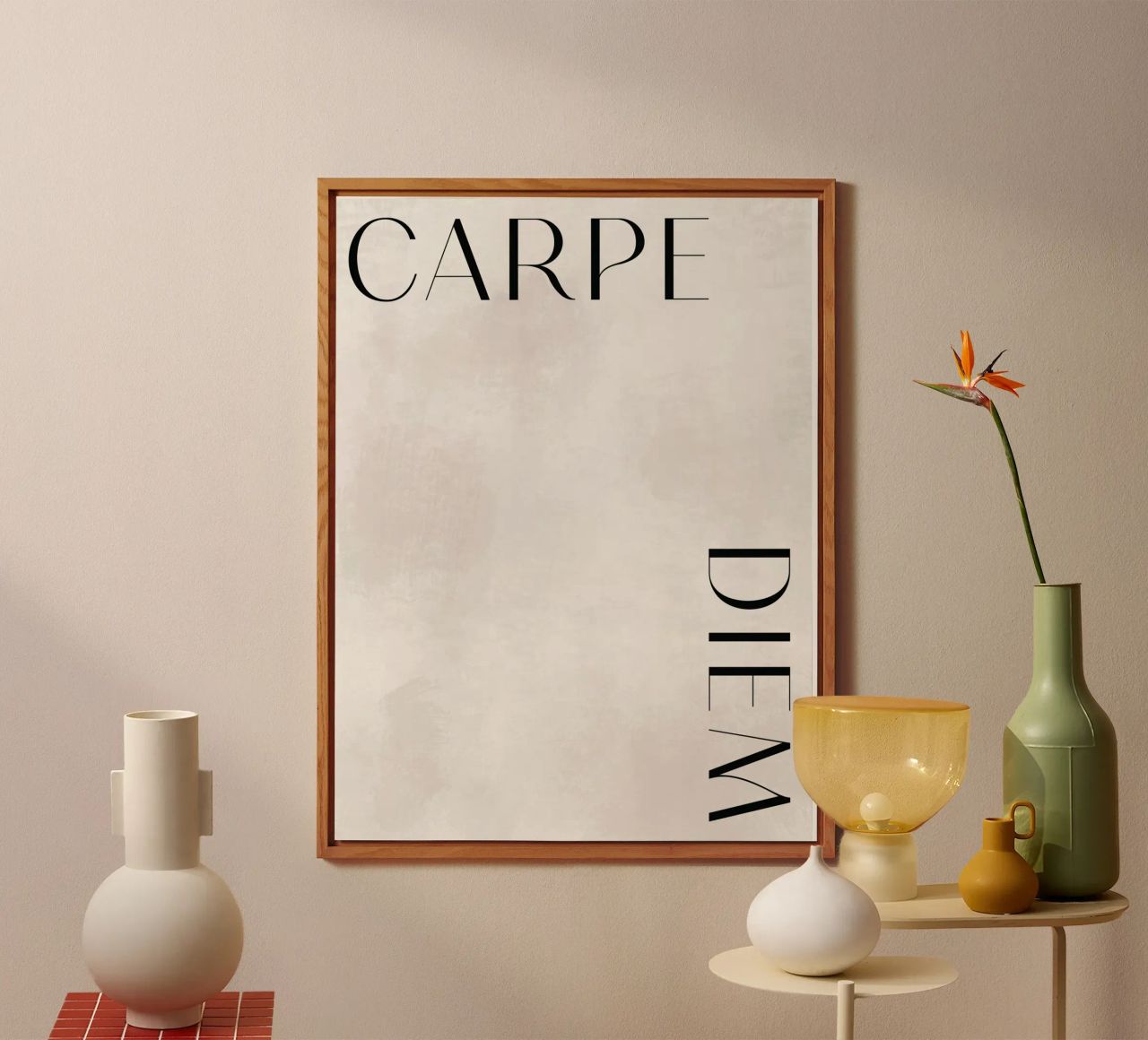 Carpe Diem No 01 alluminio dibond da treechild