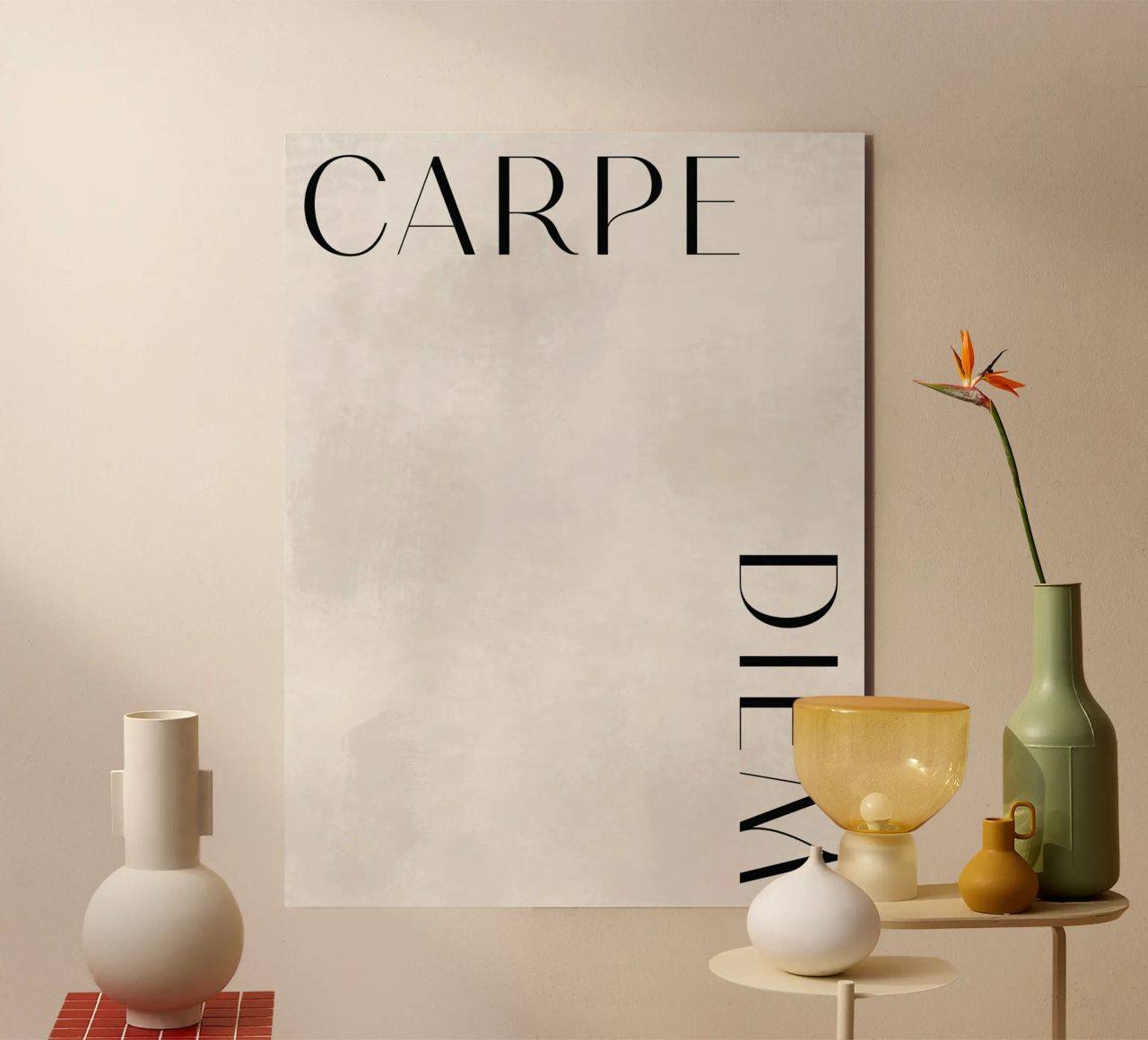 Carpe Diem No 01 alluminio dibond da treechild