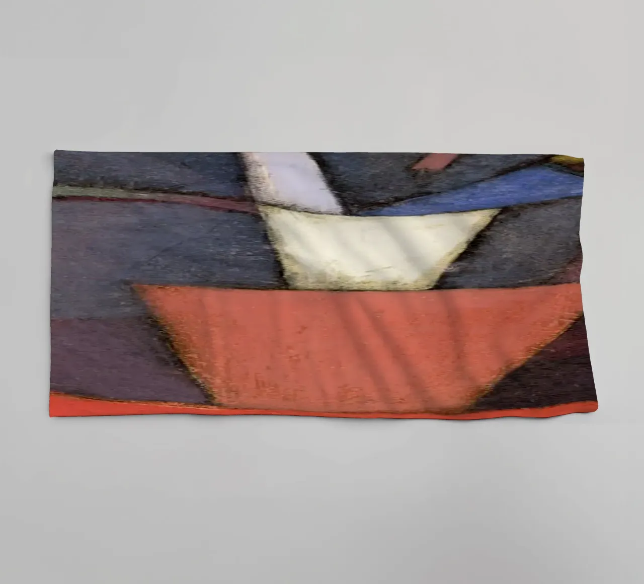 Paul Klee Autumn Flower - Abstract Art Print towel by NorwesClub