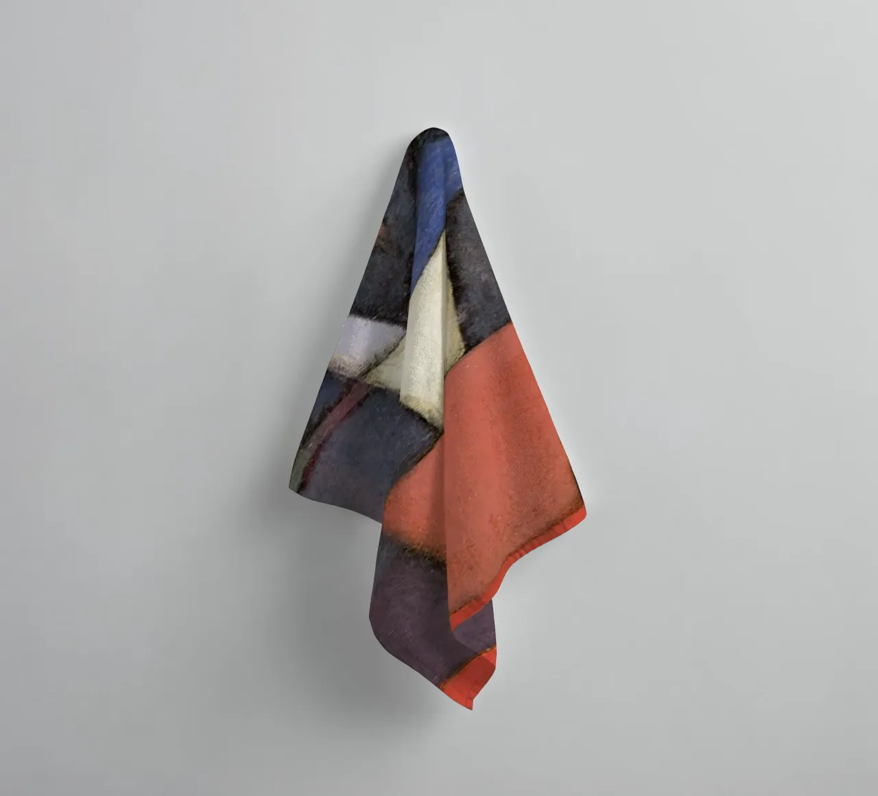 Paul Klee Autumn Flower - Abstract Art Print towel by NorwesClub