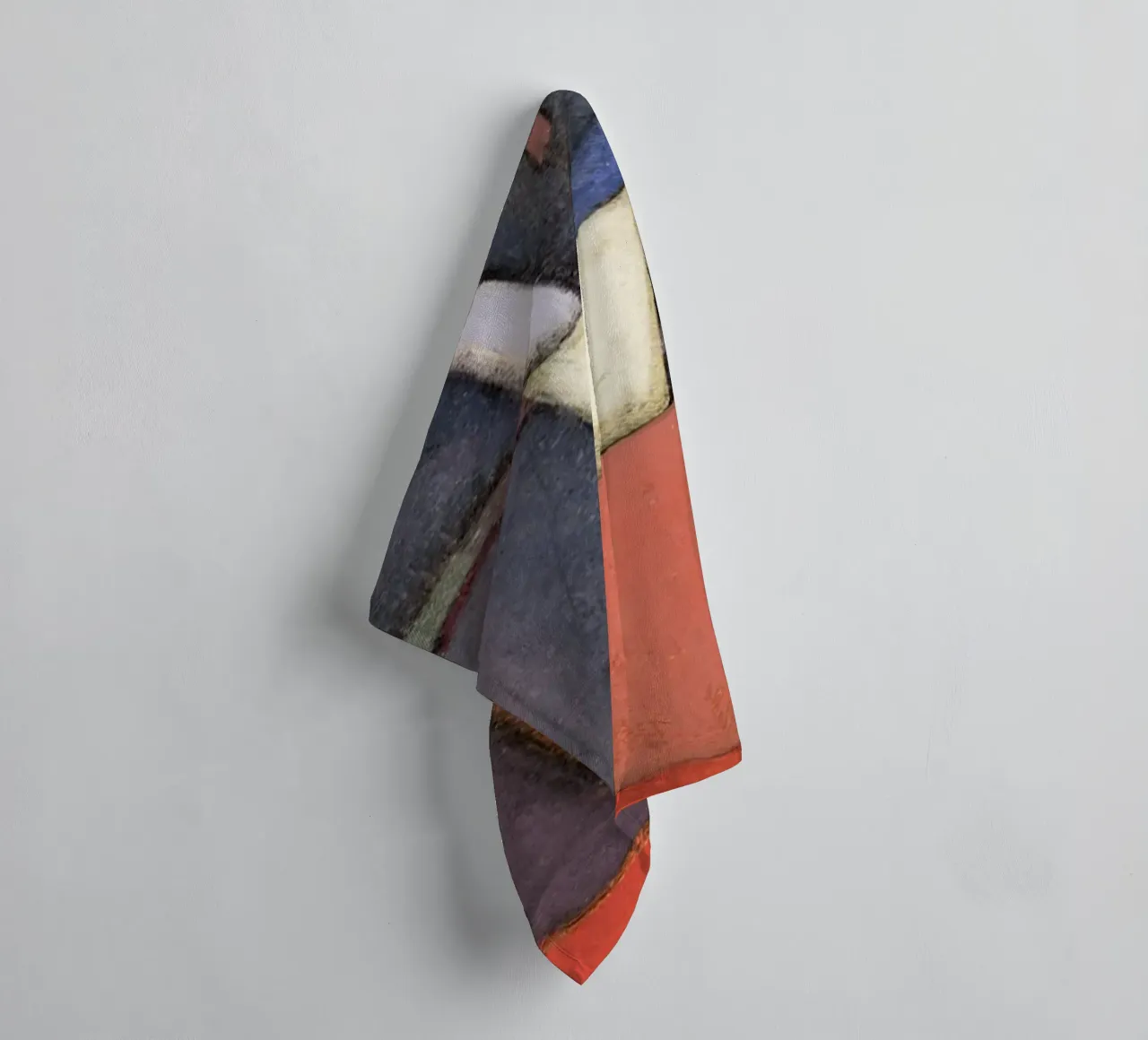 Paul Klee Autumn Flower - Abstract Art Print towel by NorwesClub
