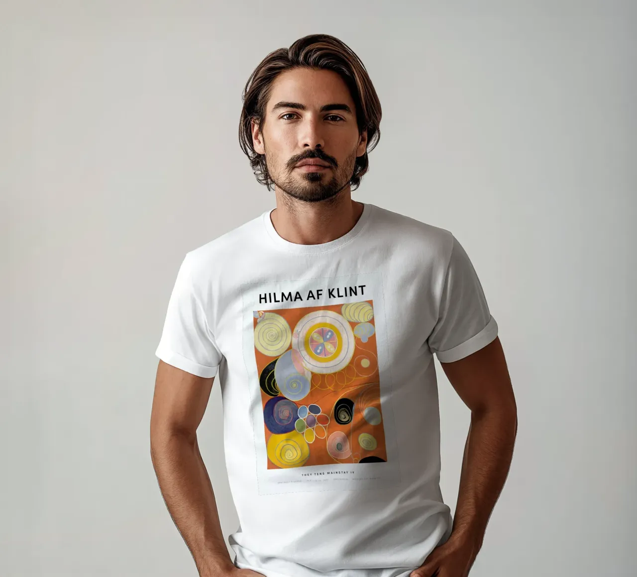 Hilma af Klint - They Tens Mainstay IV II t-shirt da Vintage by JUNIQE