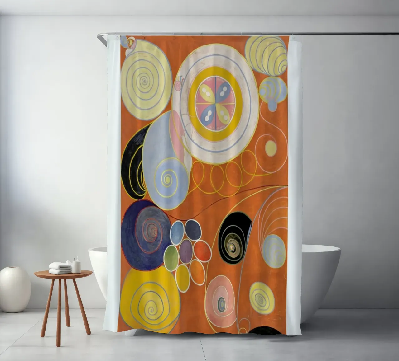Hilma af Klint - They Tens Mainstay IV II tenda da doccia da Vintage by JUNIQE