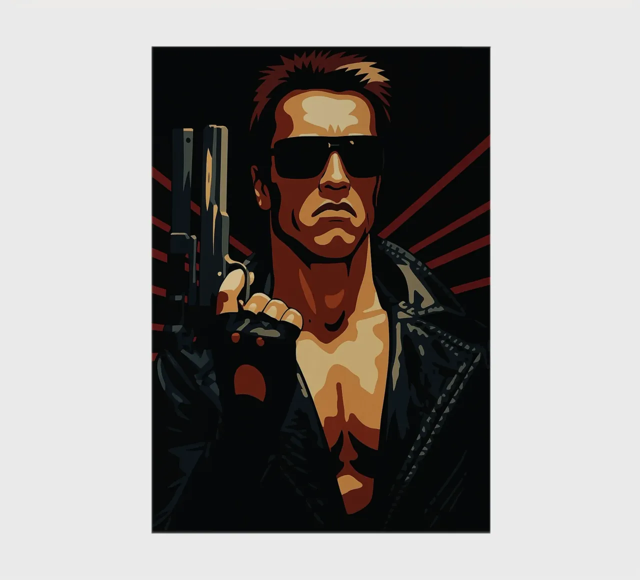 The Terminator vector imagination reproduction notebook by SIQAYA