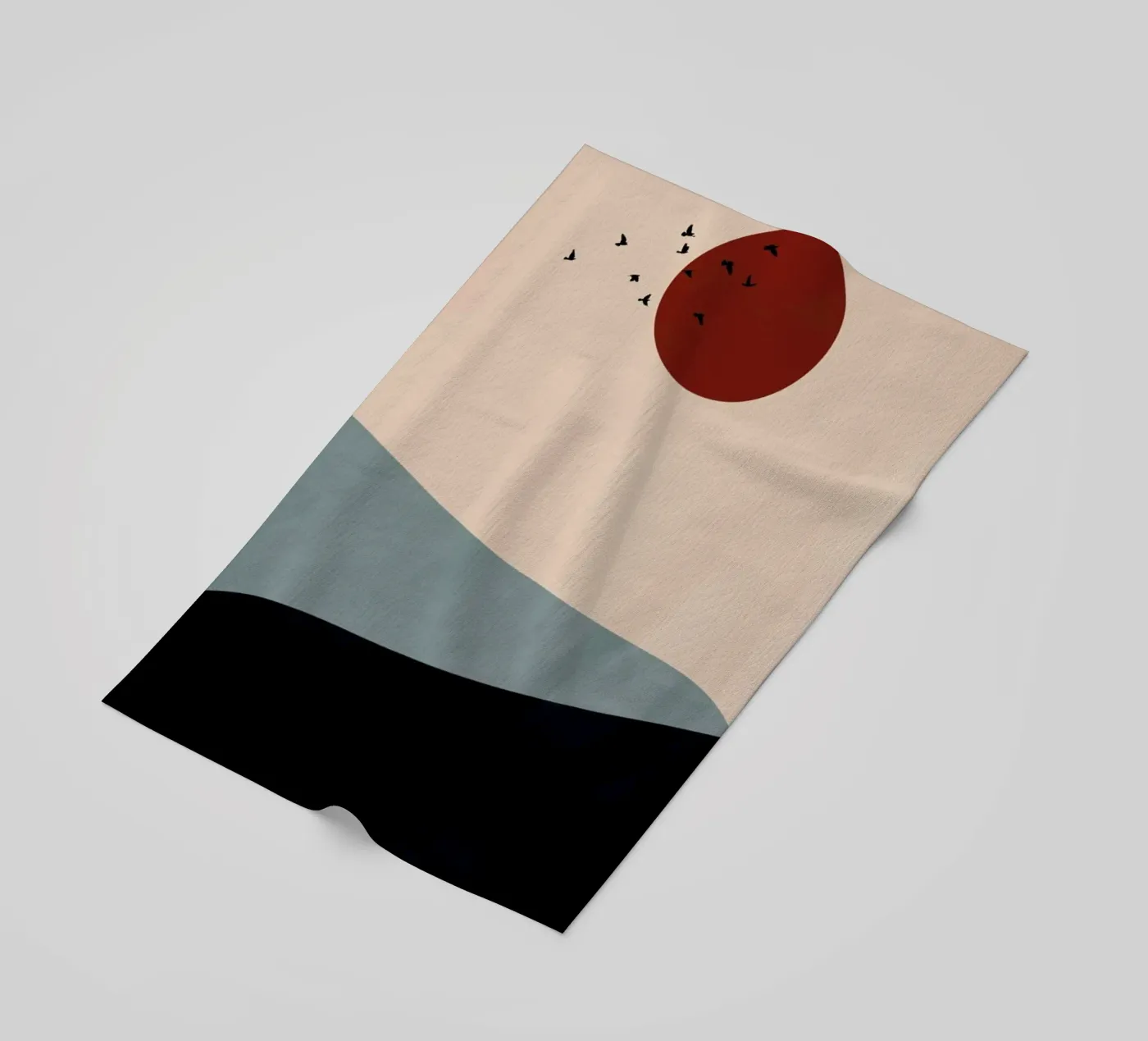 Howl beach towel by Pure