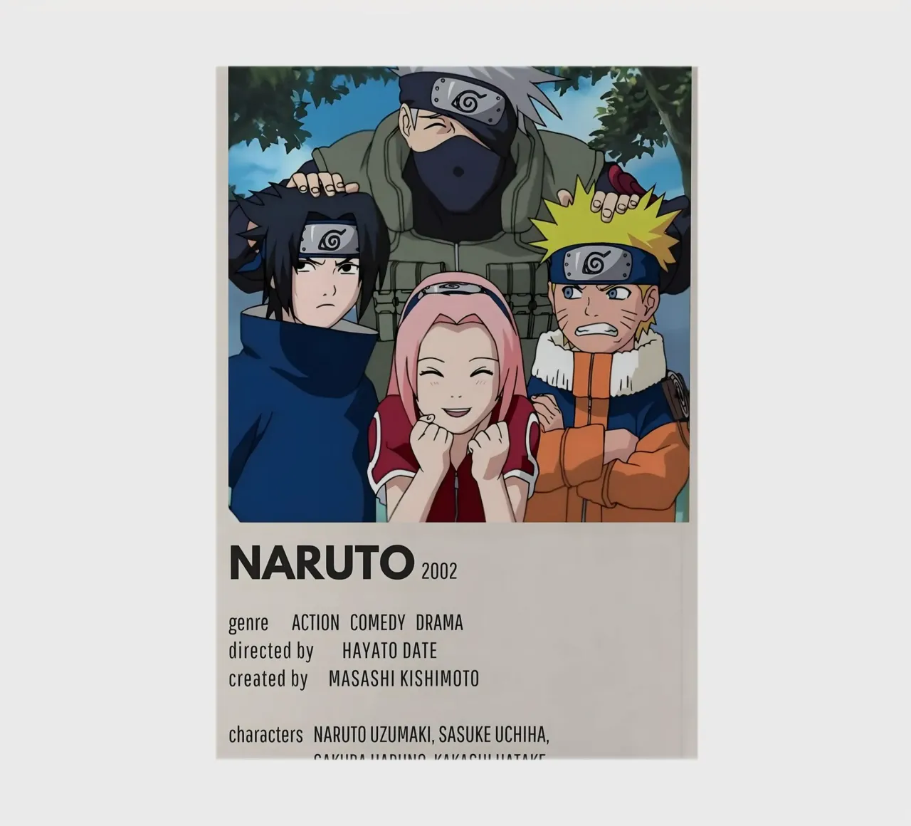 NARUTO 2002 notebook by Totoya