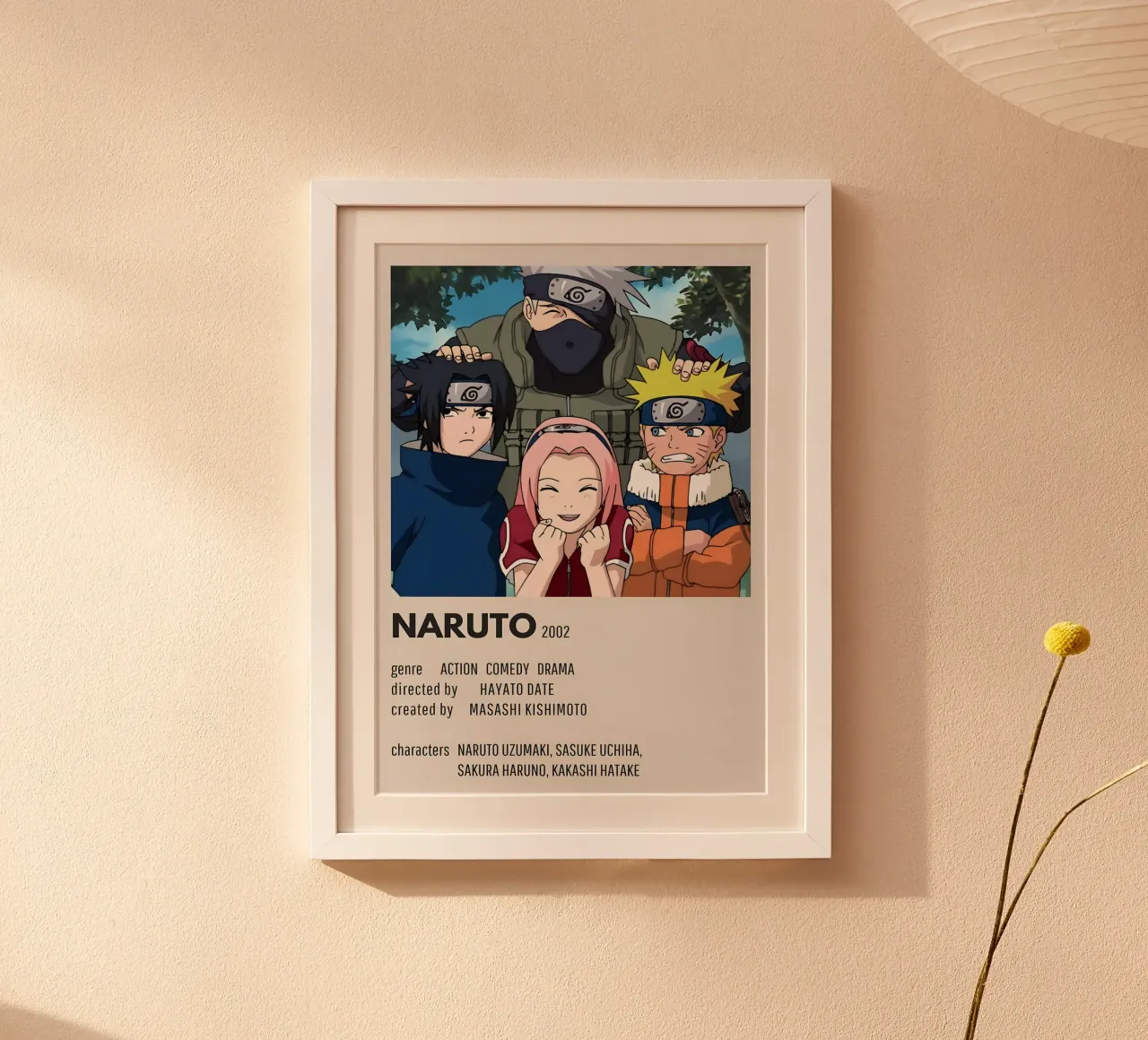 NARUTO 2002 carta hahnemühle da Totoya
