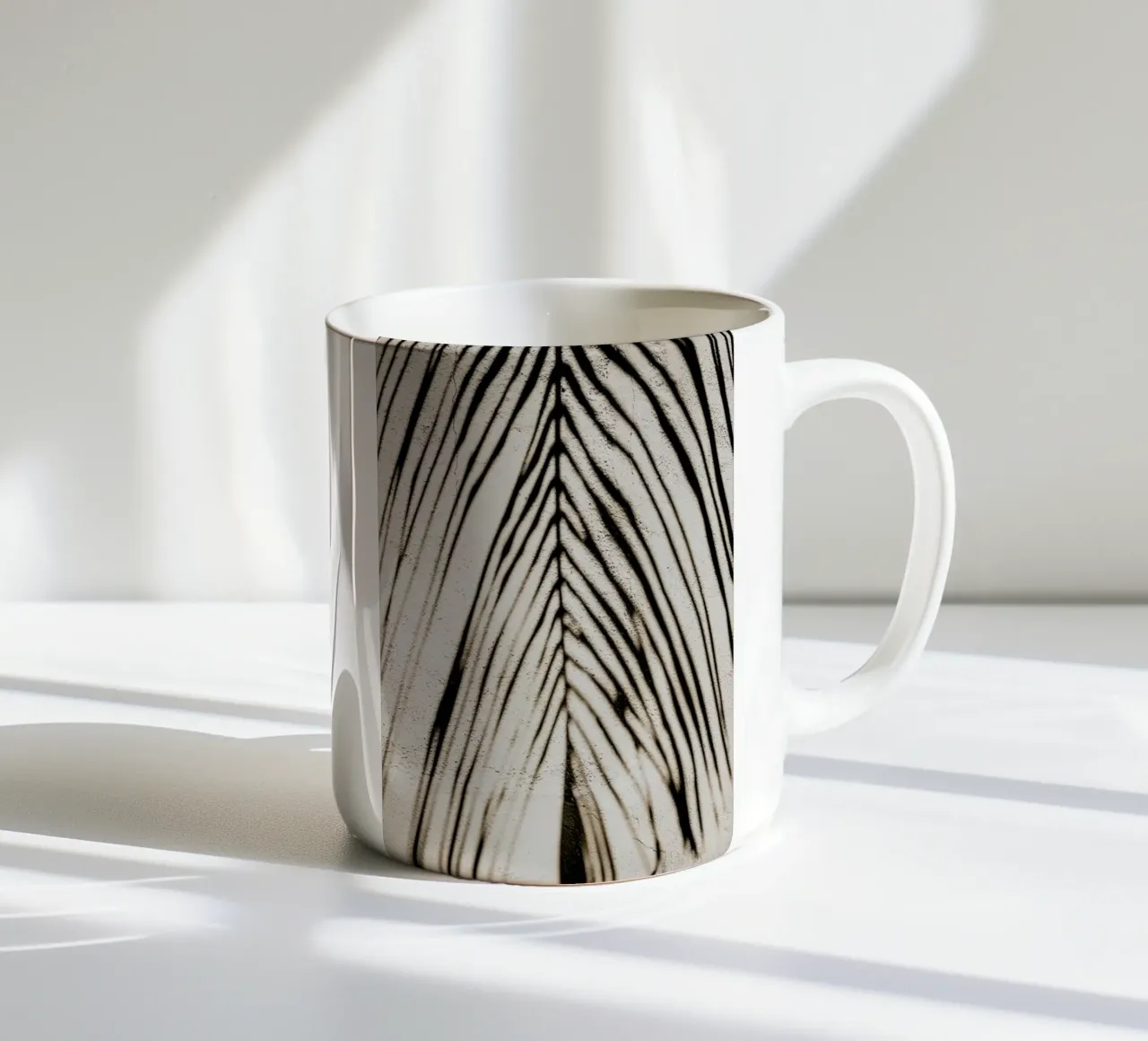 Palm Shadow tazza in ceramica da Flora & Fauna