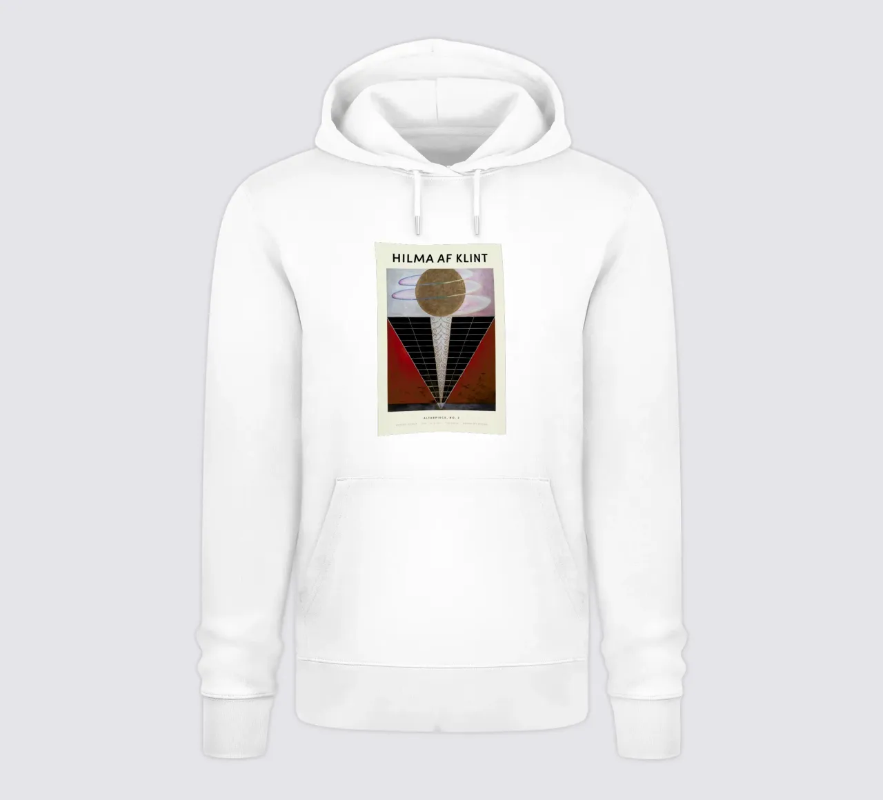 Hilma af Klint - Altarpiece, No. 2 felpa con cappuccio da Vintage by JUNIQE