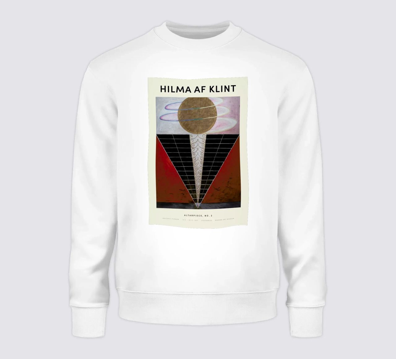 Hilma af Klint - Altarpiece, No. 2 felpa da Vintage by JUNIQE