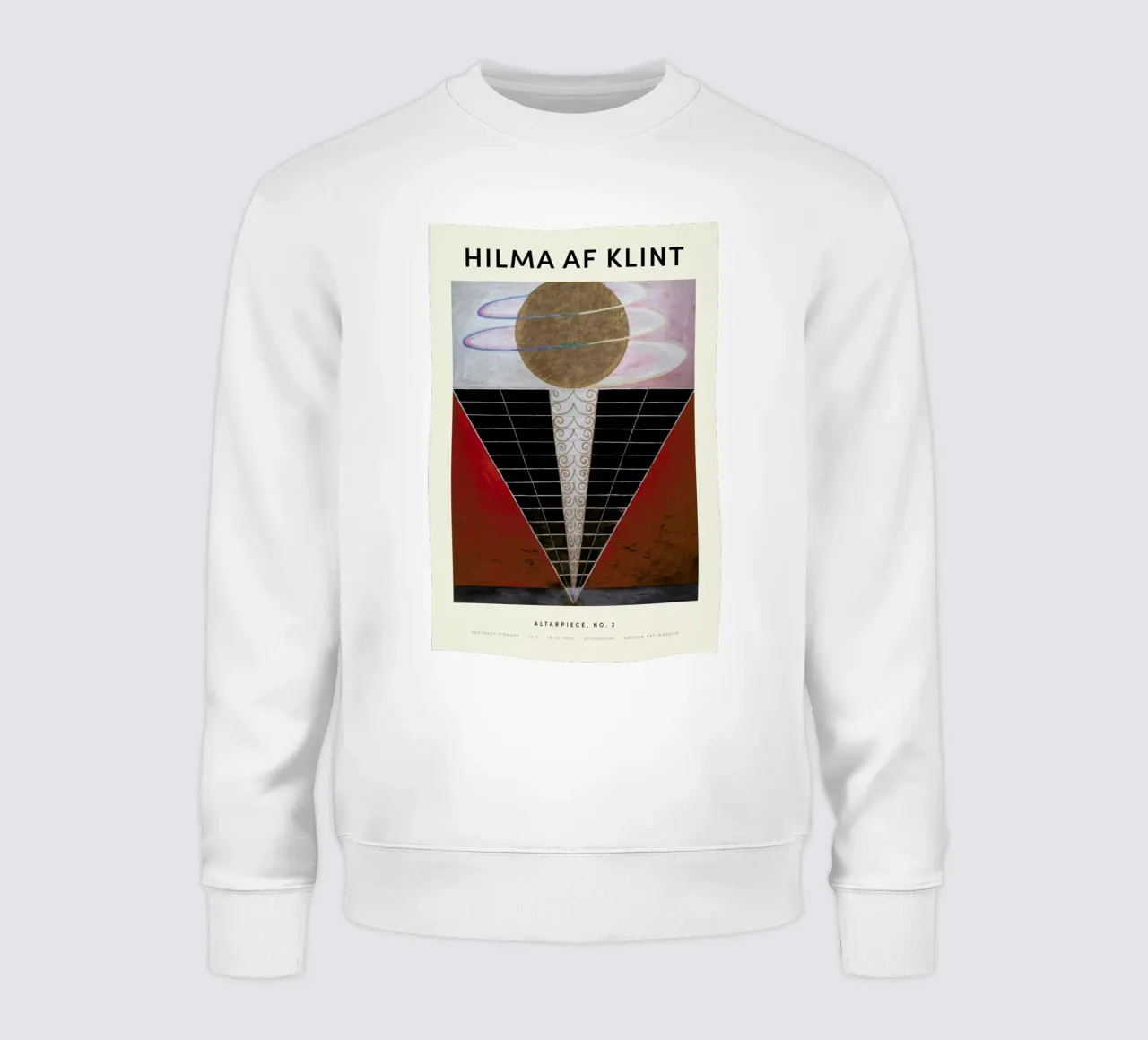 Hilma af Klint - Altarpiece, No. 2 felpa da Vintage by JUNIQE