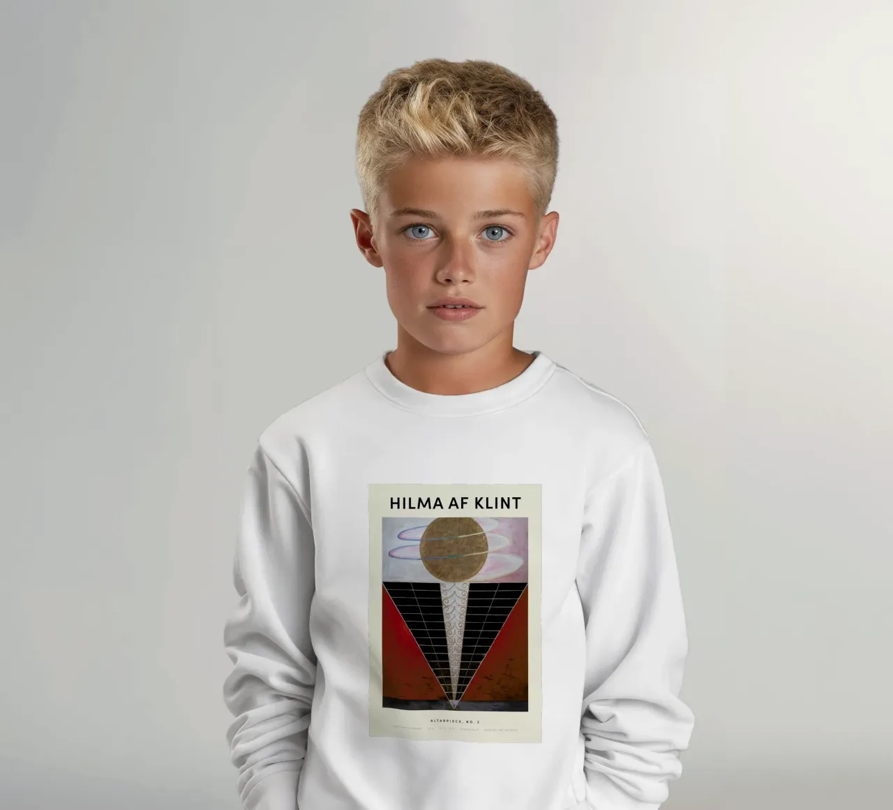Hilma af Klint - Altarpiece, No. 2 kids sweatshirt by Vintage by JUNIQE