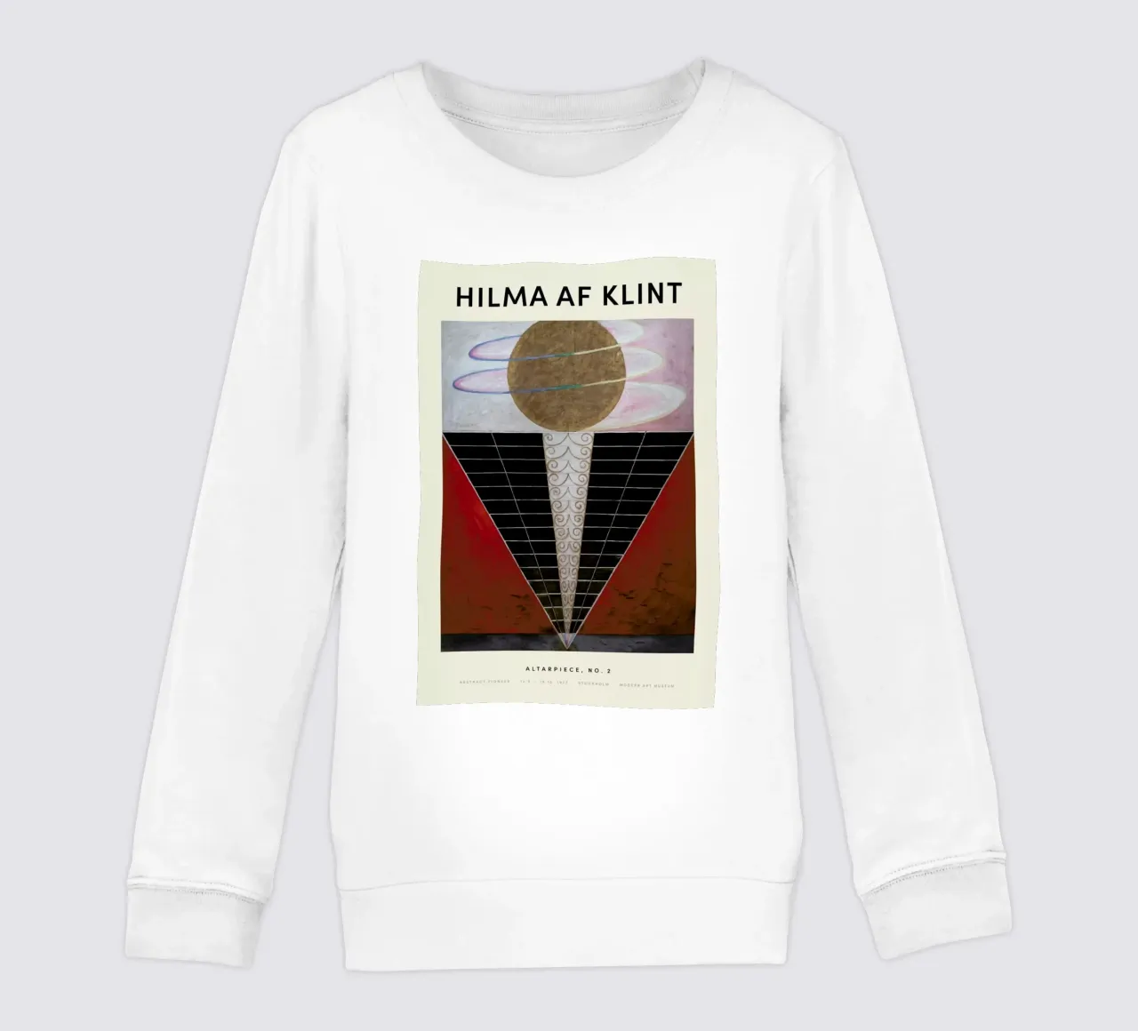 Hilma af Klint - Altarpiece, No. 2 felpa bambino da Vintage by JUNIQE