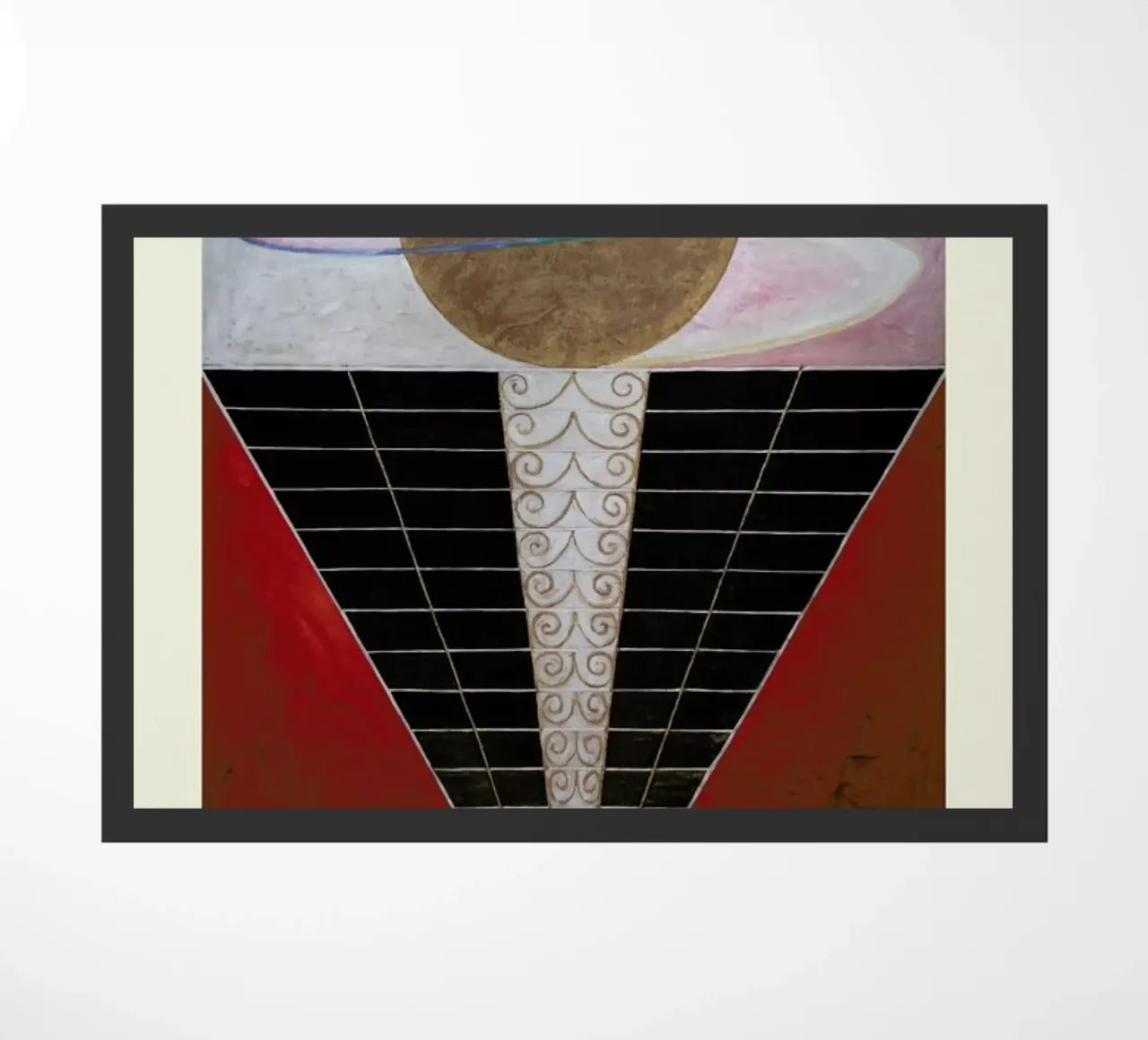 Hilma af Klint - Altarpiece, No. 2 felpudo de Vintage by JUNIQE
