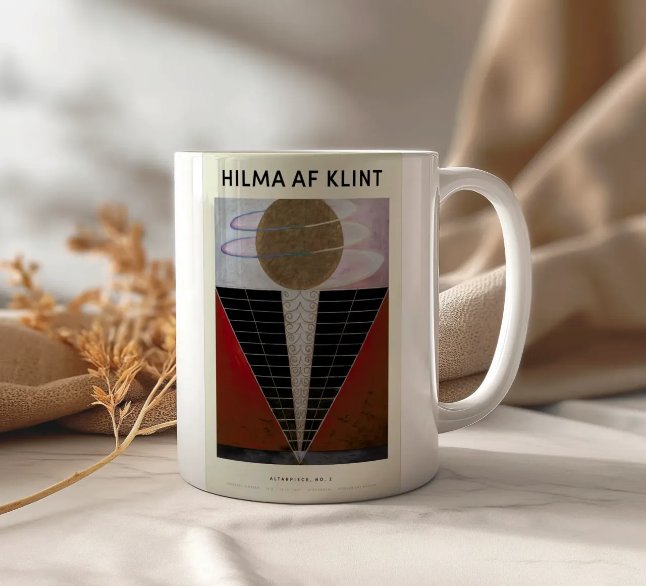 Hilma af Klint - Altarpiece, No. 2 Keramik Tasse von Vintage by JUNIQE