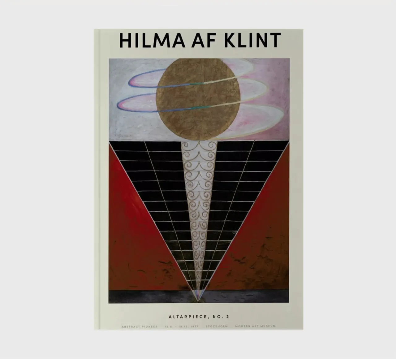 Hilma af Klint - Altarpiece, No. 2 notebook by Vintage by JUNIQE