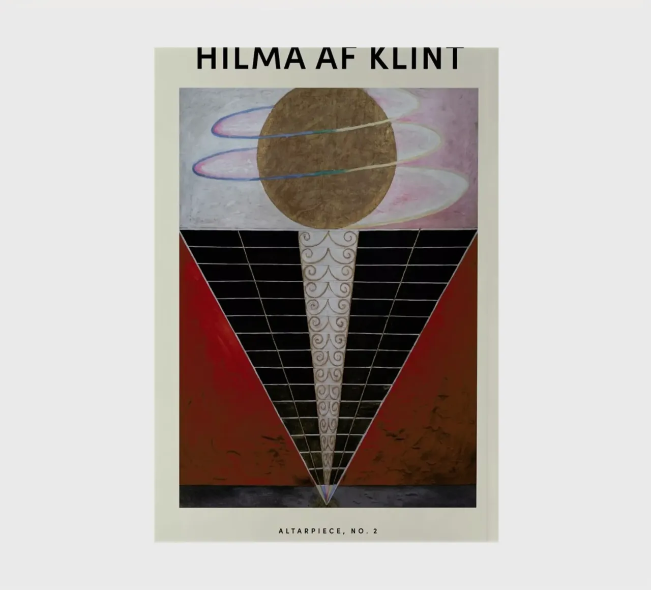 Hilma af Klint - Altarpiece, No. 2 notebook by Vintage by JUNIQE